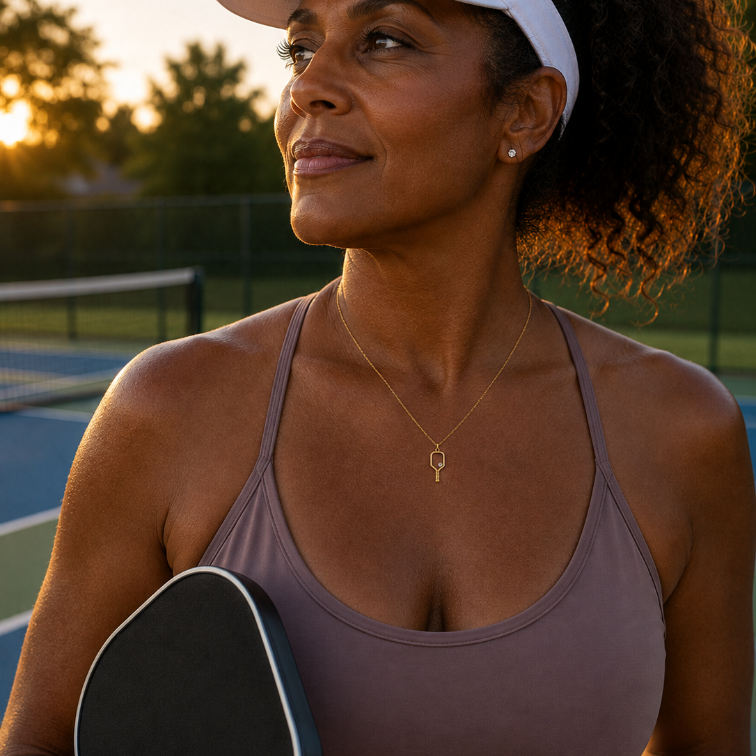 Tennis-Halskette „Diamond Alley“.