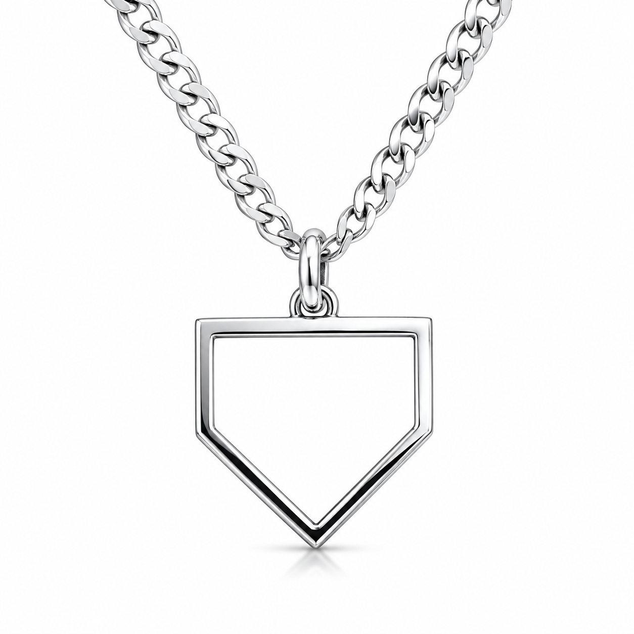 Baseball-Home-Plate-Anhänger
