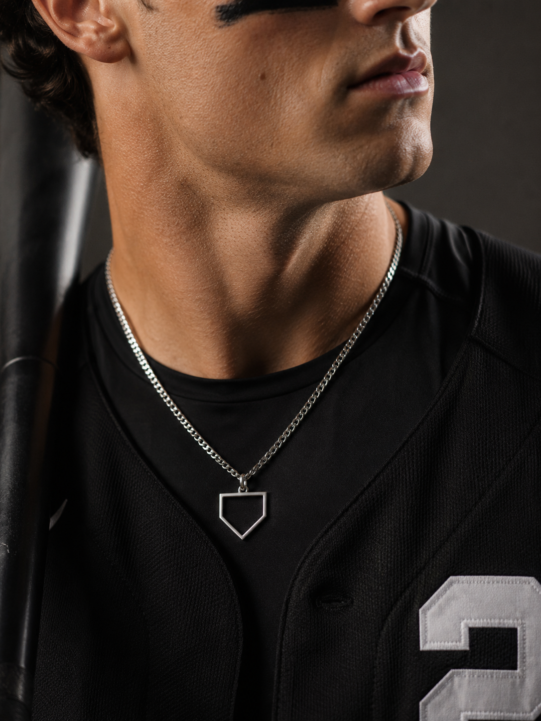 Baseball-Home-Plate-Anhänger