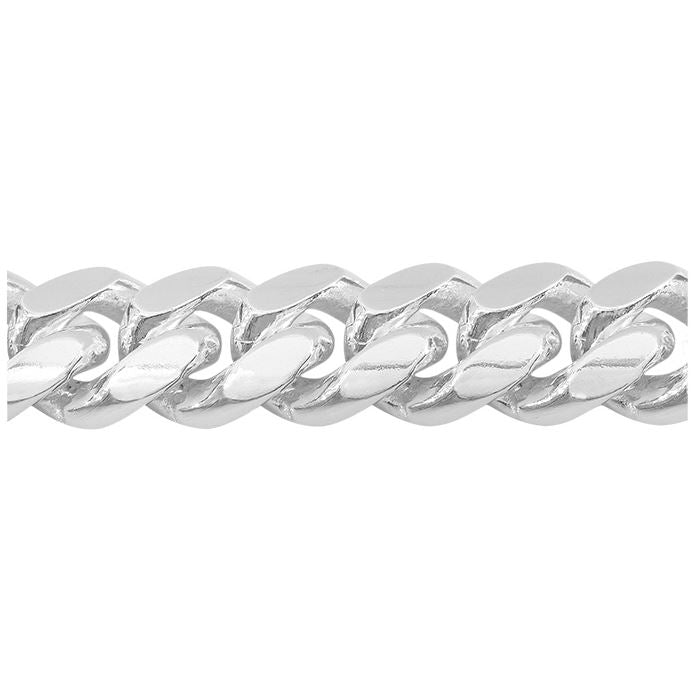 Chaîne cubaine Miami en argent sterling 5,5 mm