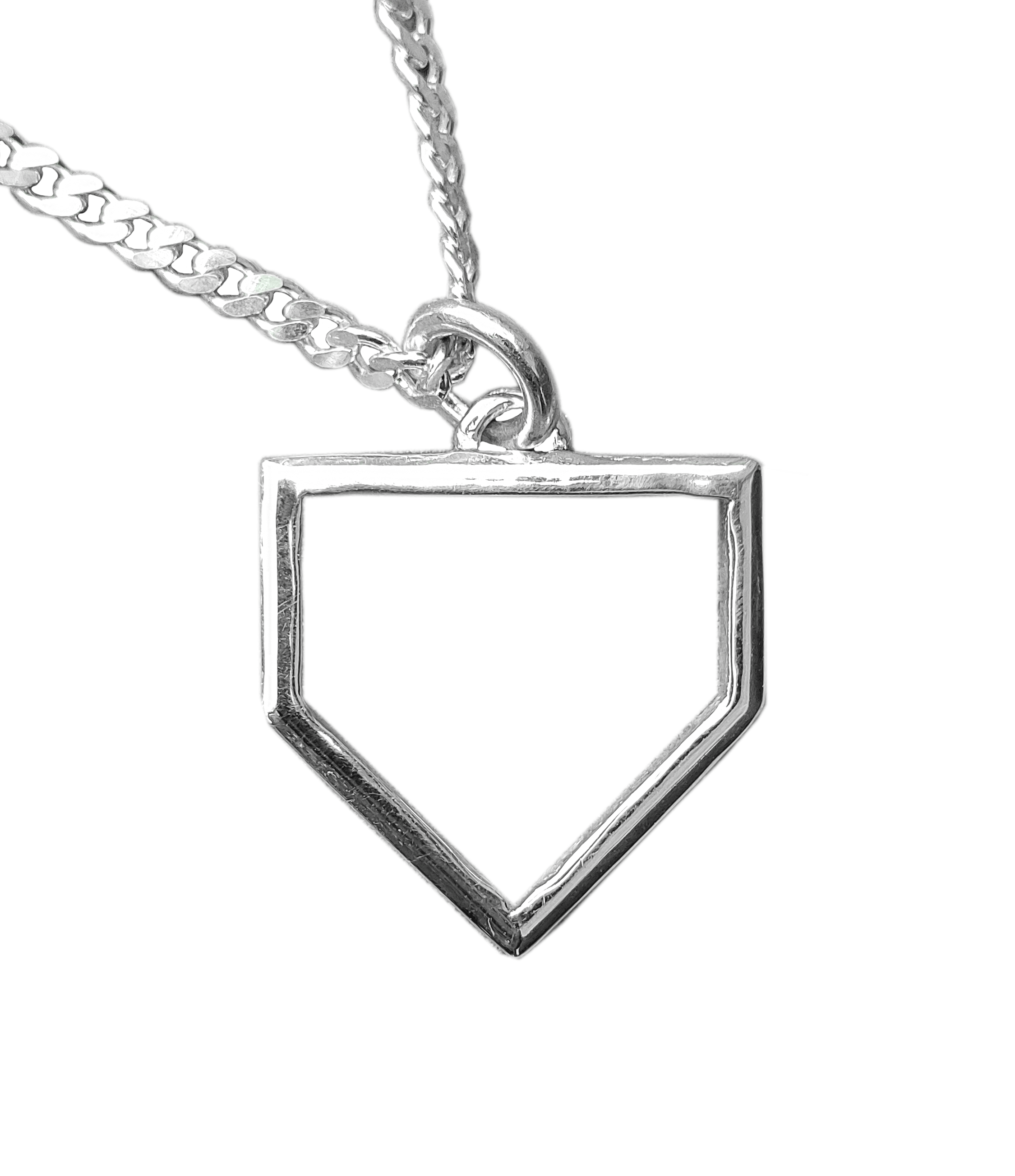 Baseball-Home-Plate-Anhänger