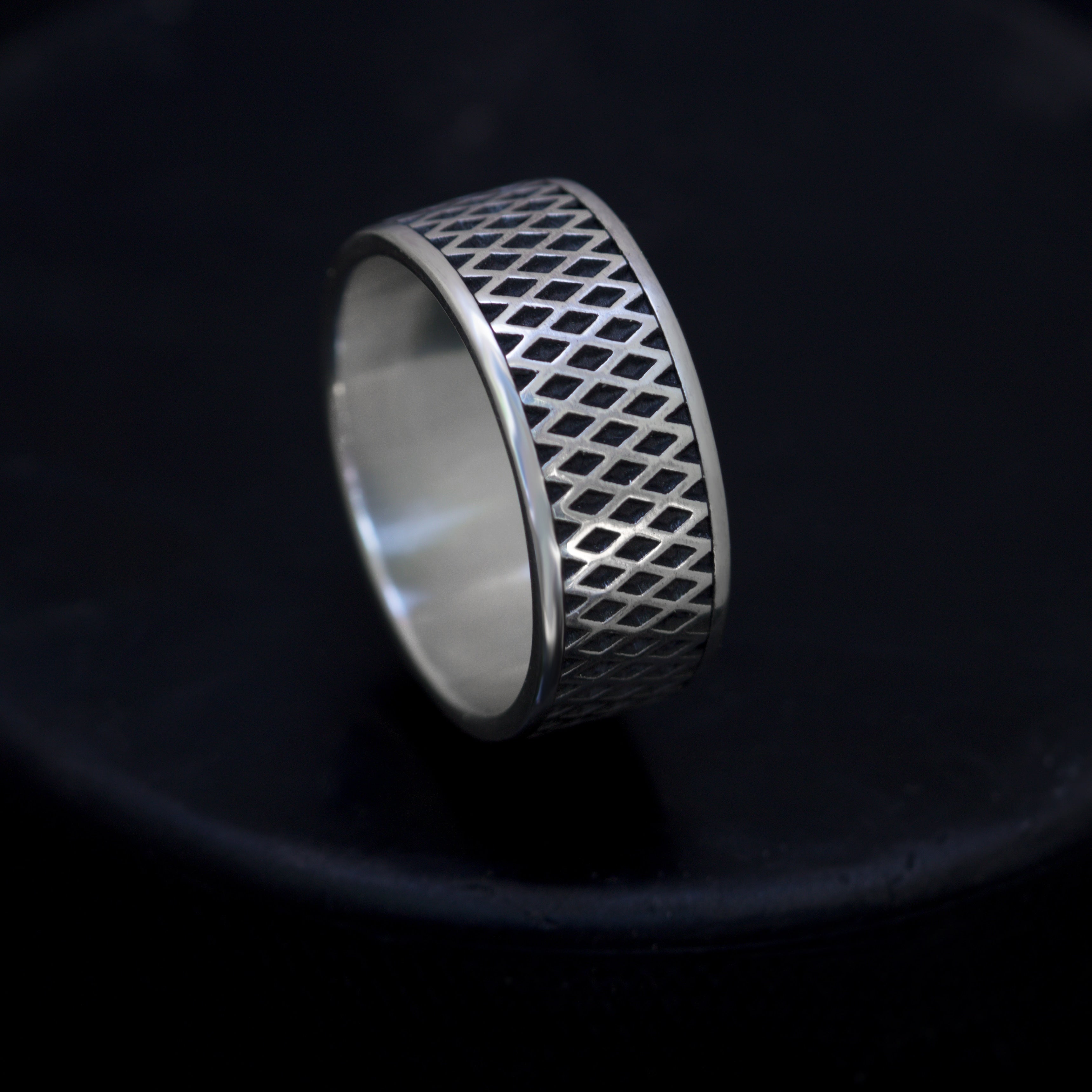 Hockey Puck Ring