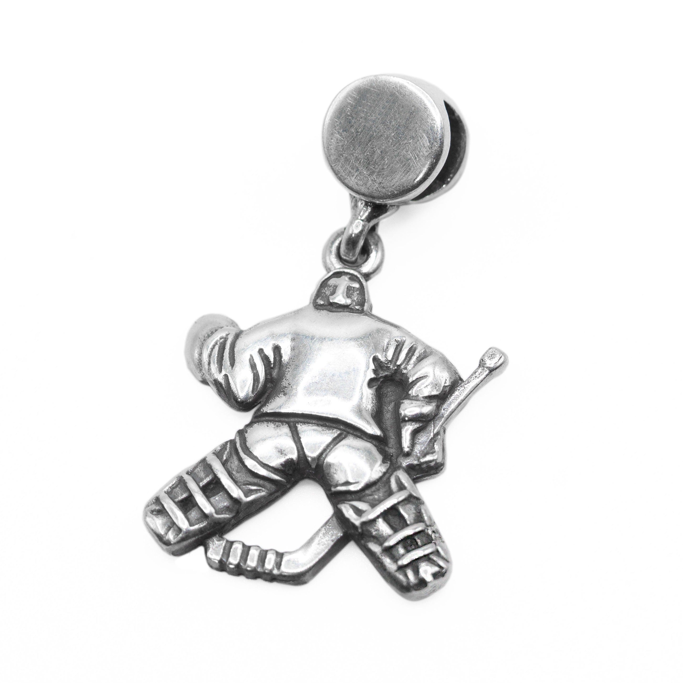 Personalized Hockey Goalie Pendant