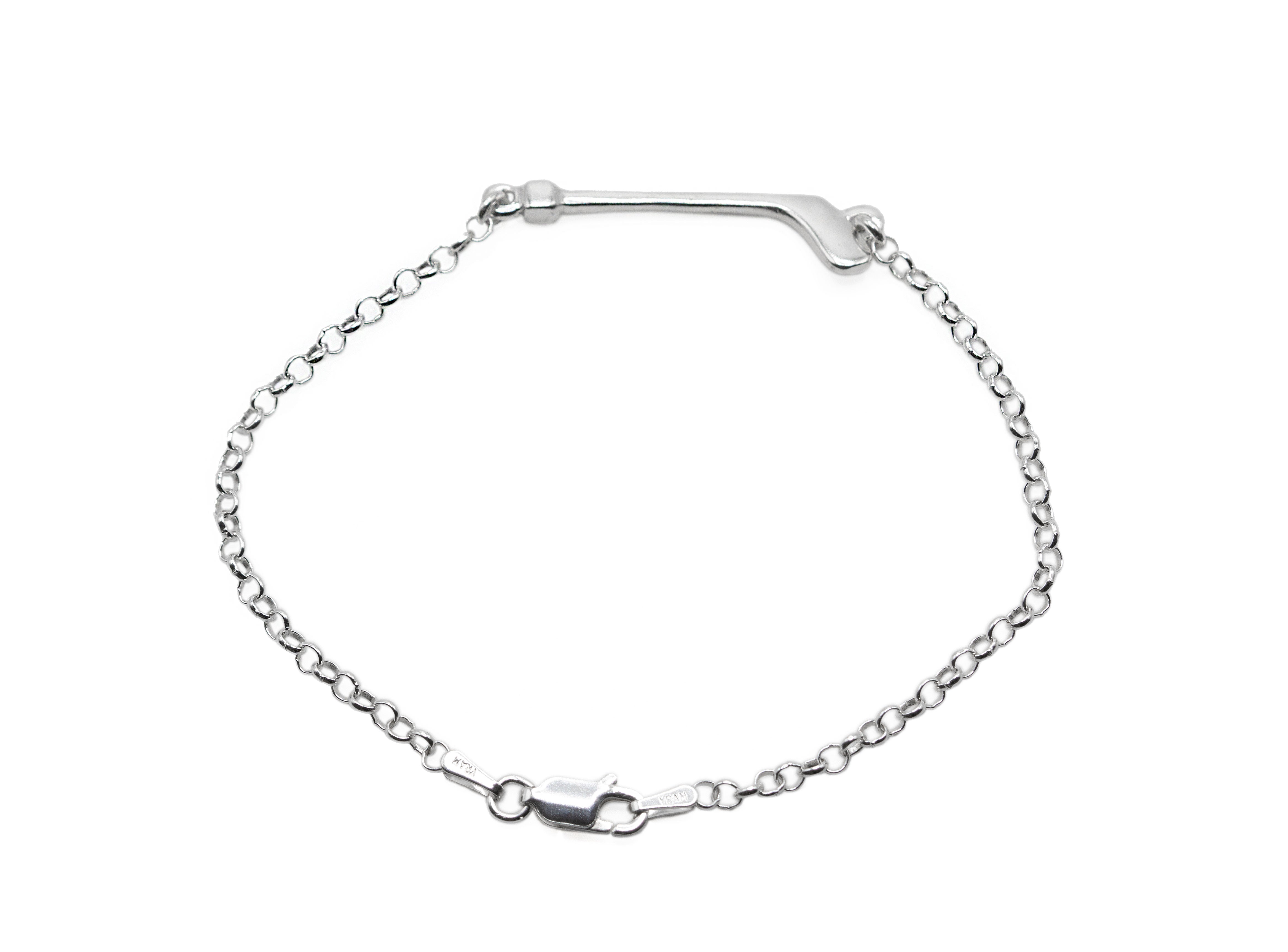 Hockey stick ( goalie stick)  bracelet