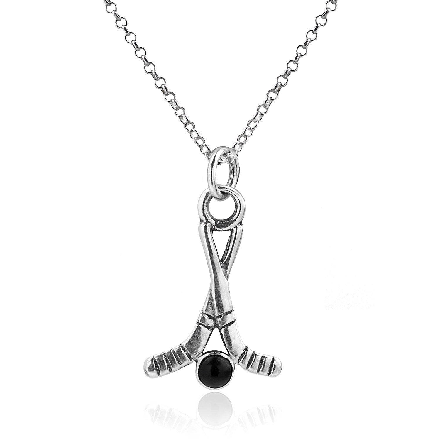 Hockey Sticks Necklace