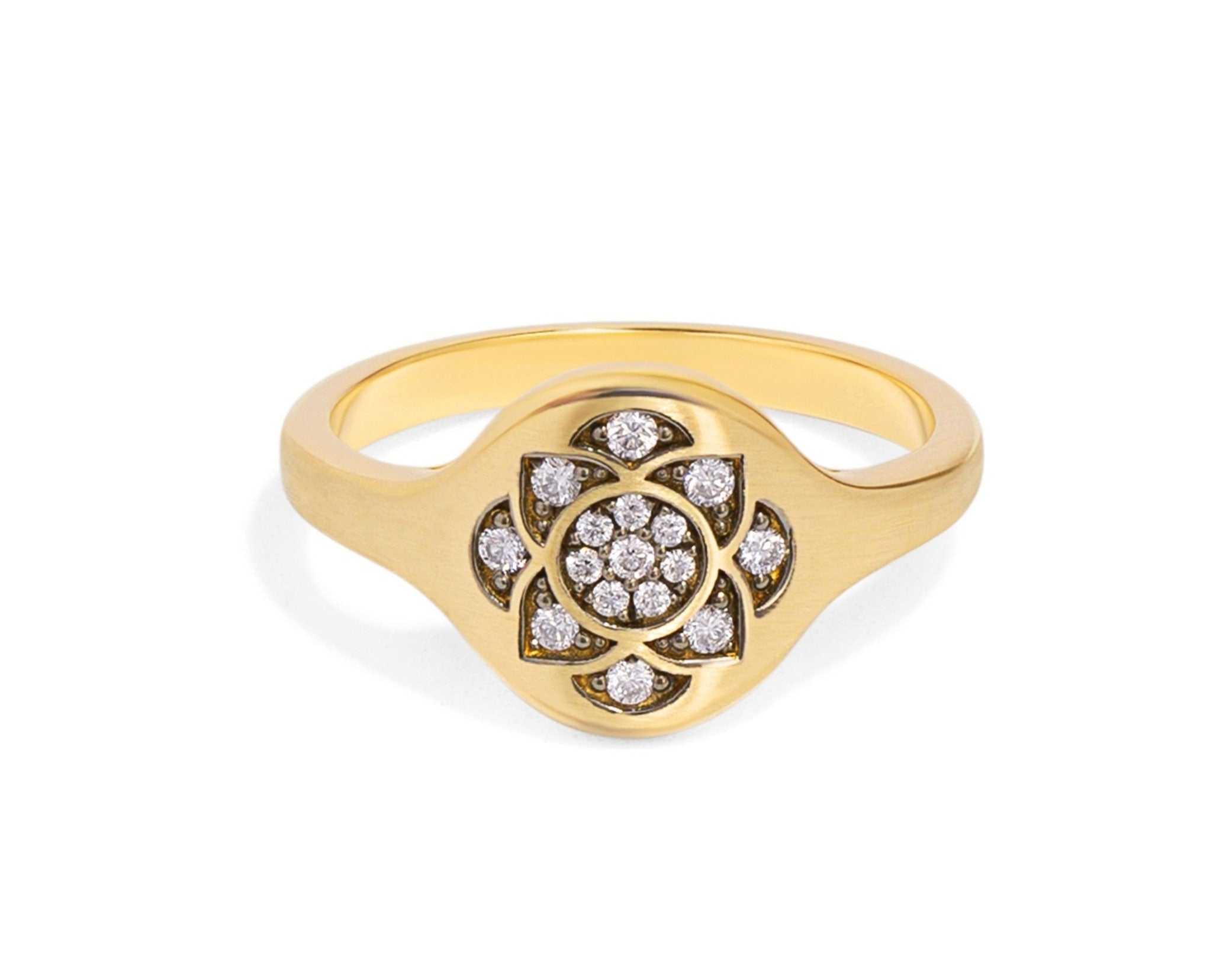 Rose Window Mandala Ring