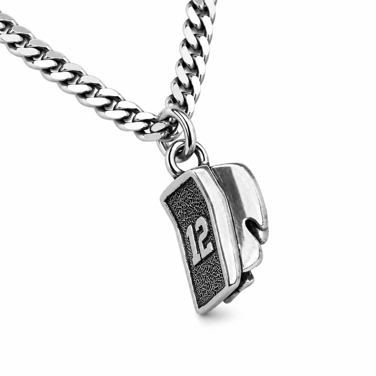 Personalized Sterling Silver Hockey Goalie Blocker