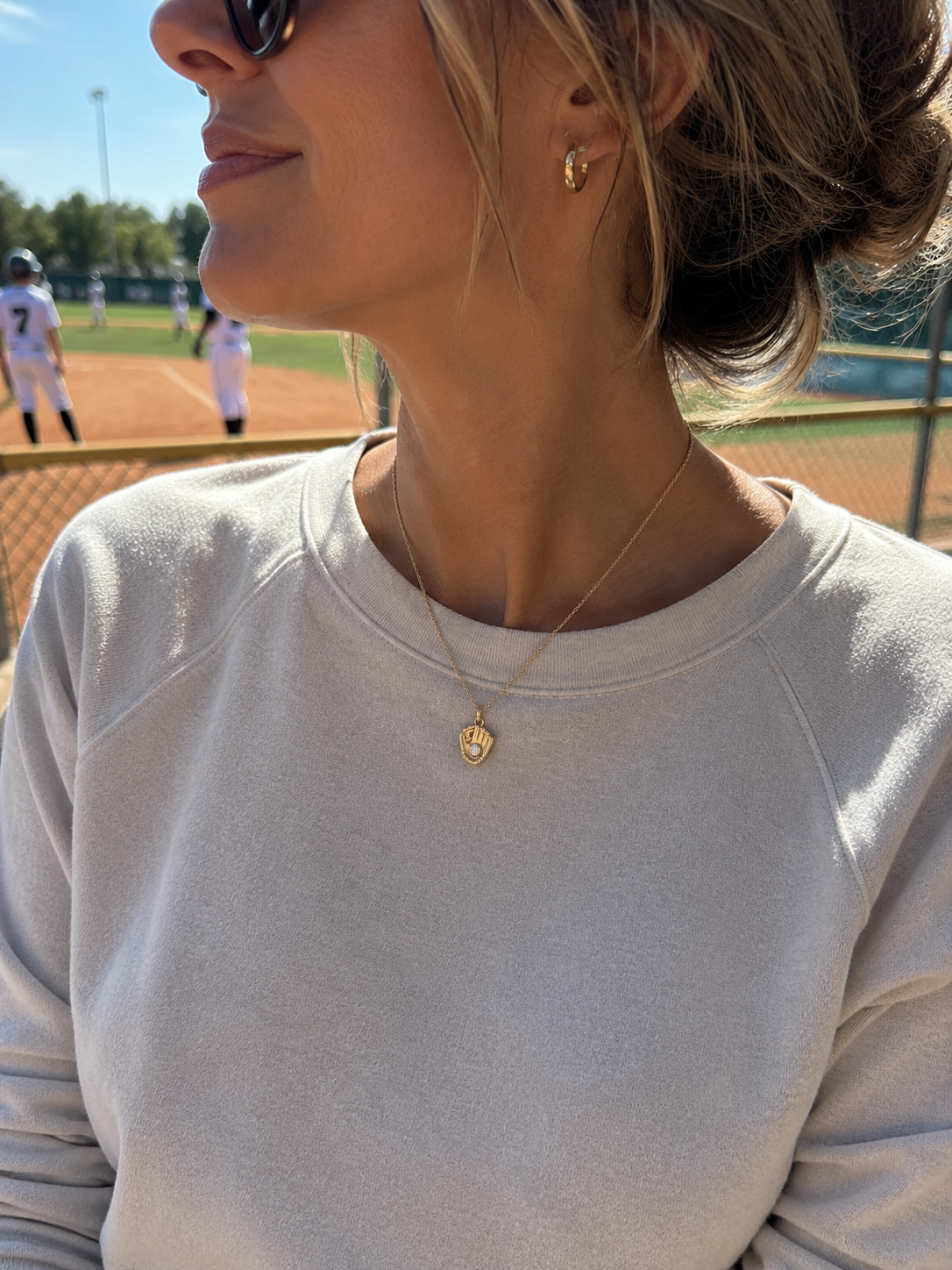Baseball-Home-Plate-Anhänger