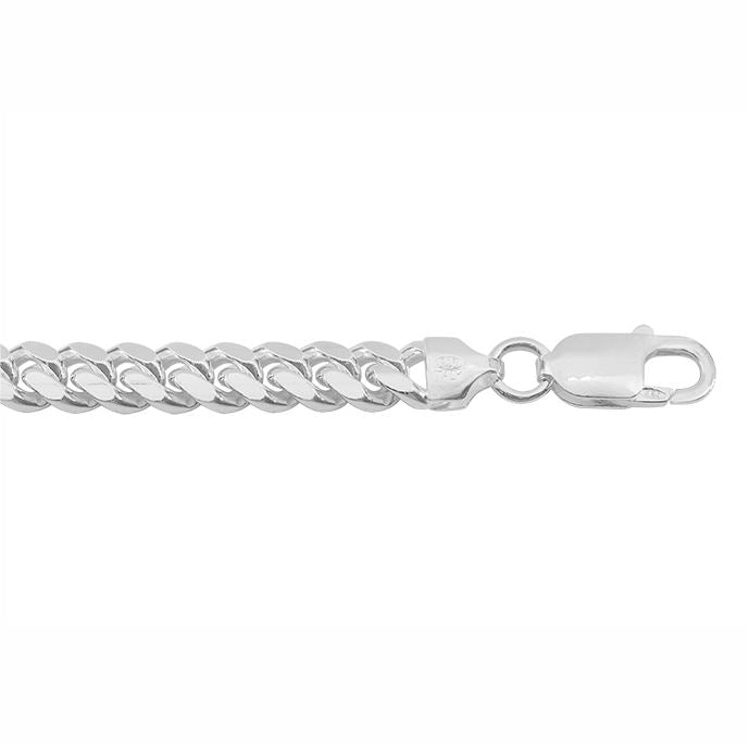 Chaîne cubaine Miami en argent sterling 10 mm