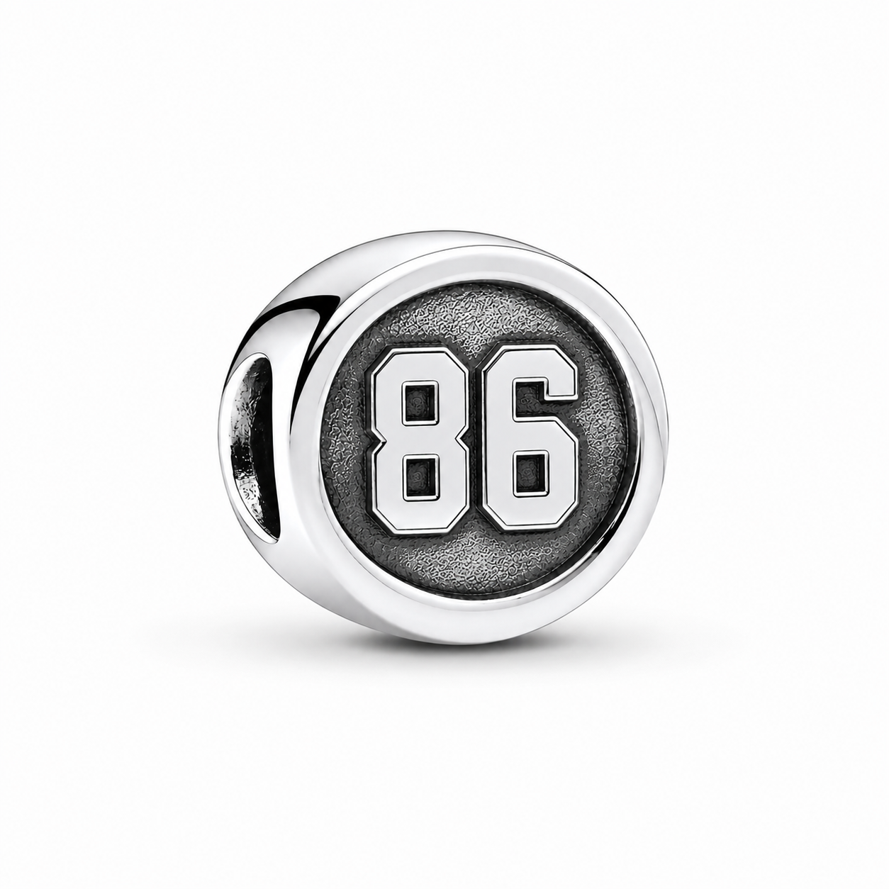 Hockey charm with your number (for Pandora bracelets)