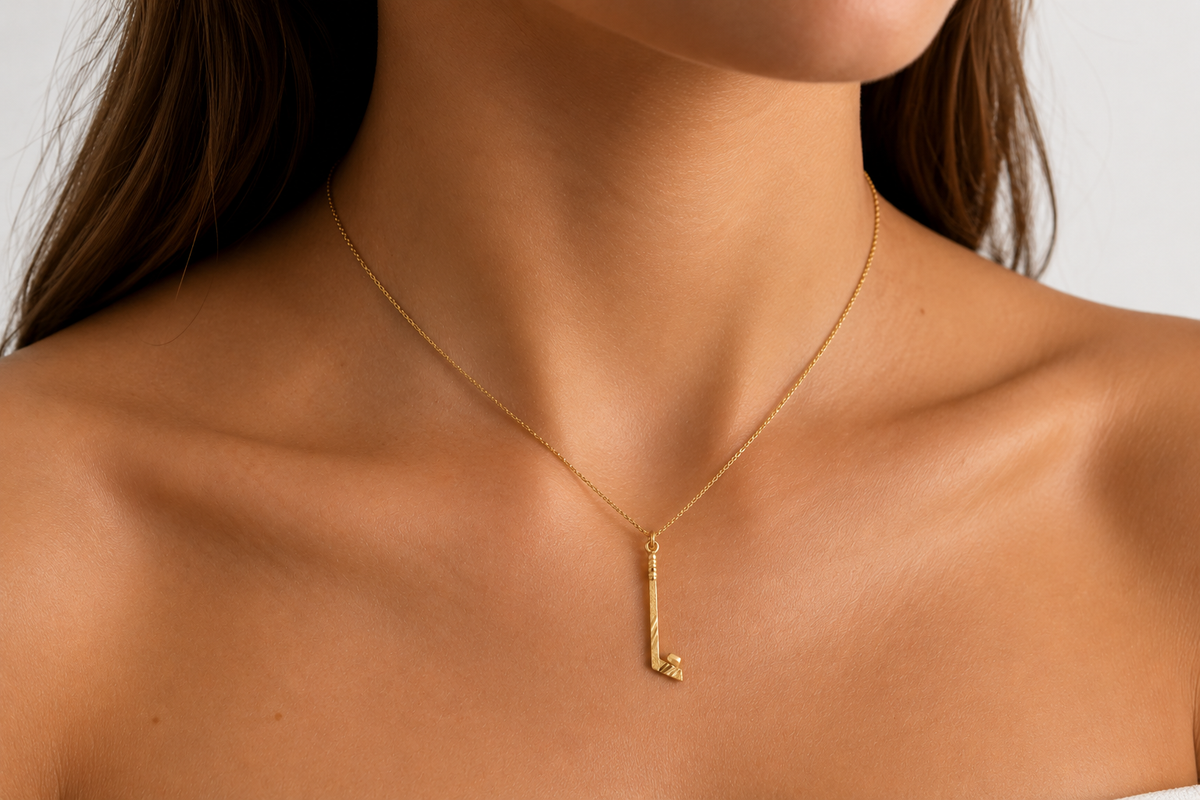 Hockey Stick Charm