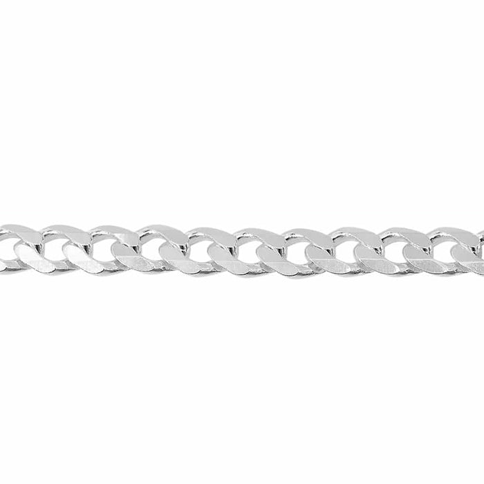 Sterling silver curb chain  2.1mm