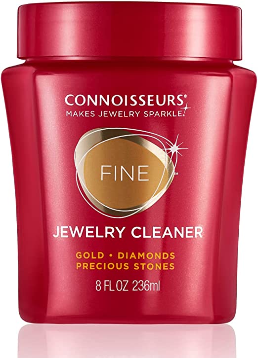 CONNOISSEURS Jewelry Cleaner, 8 Fl Oz (Pack of 1), Gold