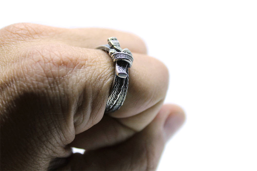 Silver Martial Art Ring