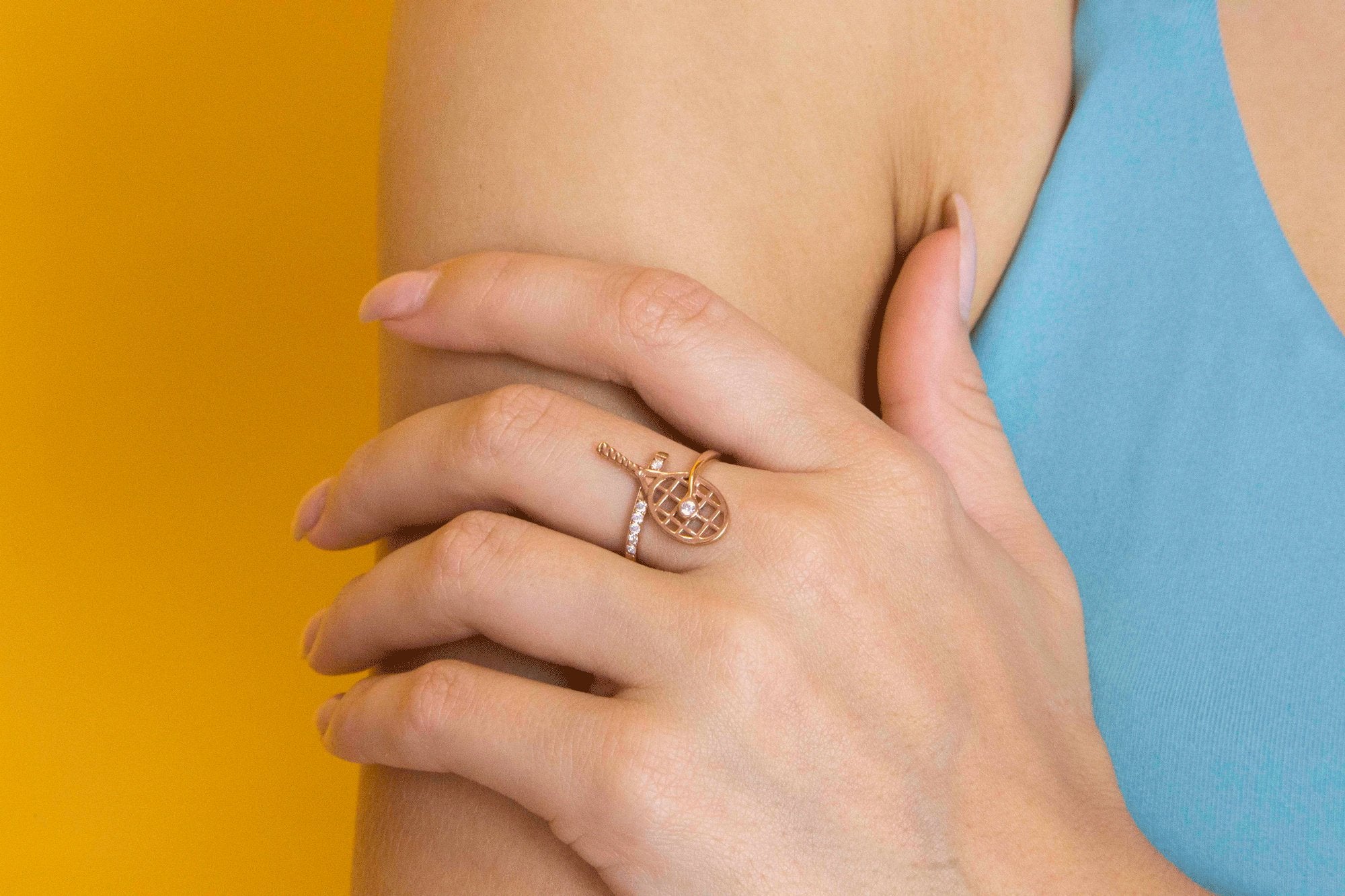 Tennis Racquet Ring