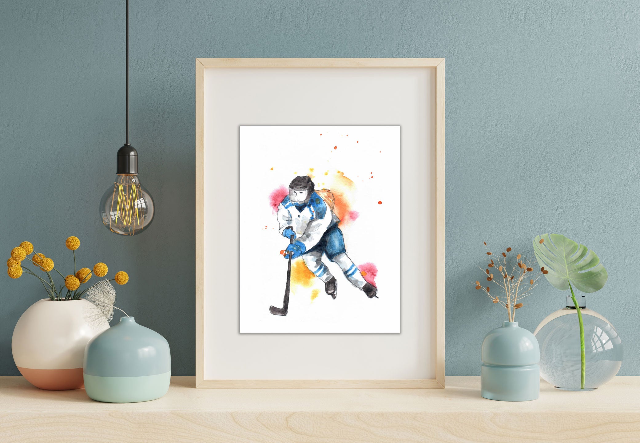 Fille de hockey