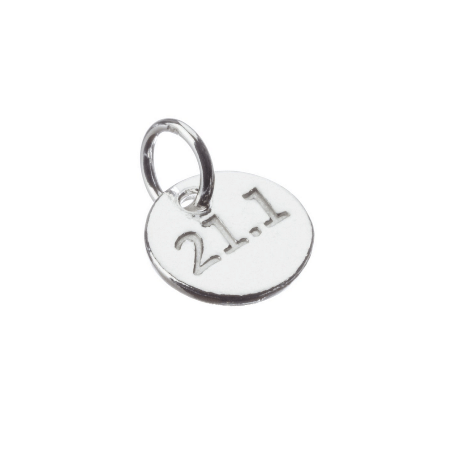 Sterling Silver Running Charm